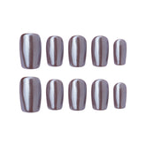Chocolate Glaze | Håndlavede press-on negle