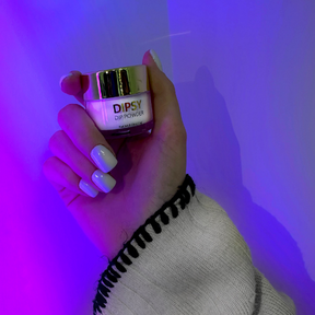 Snøhvit dip powder
