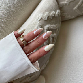 Lovely Pearl Håndlavede press-on negle