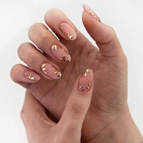 Rose Gold Garden | Handmade Press-Ons