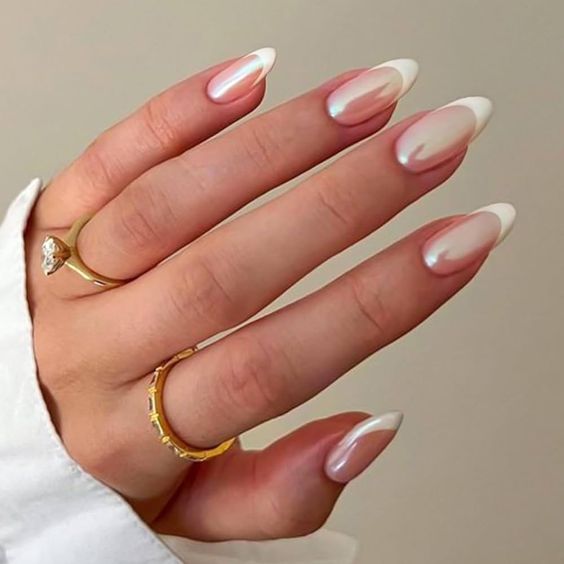 French pearl | Håndlavede press-on negle